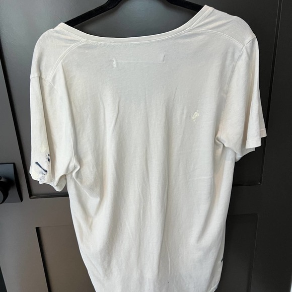 Raquel Allegra Splatter Tee Size 0 Medium - Picture 4 of 10